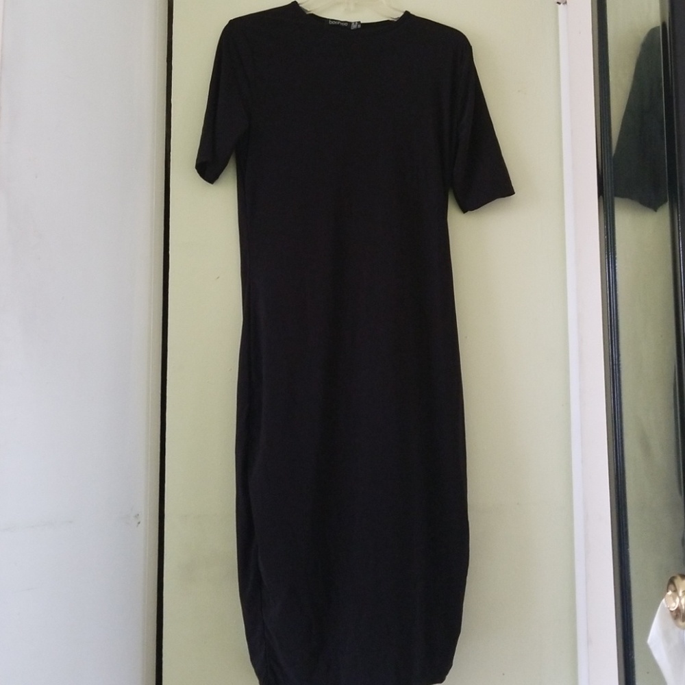 Boohoo Short Sleeve Midi Dress - Picture 3 of 5